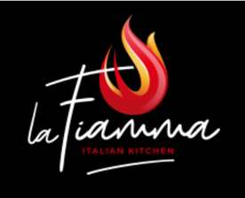 La Fiamma logo - PTA restaurant nights Jan. 23rd and 24th