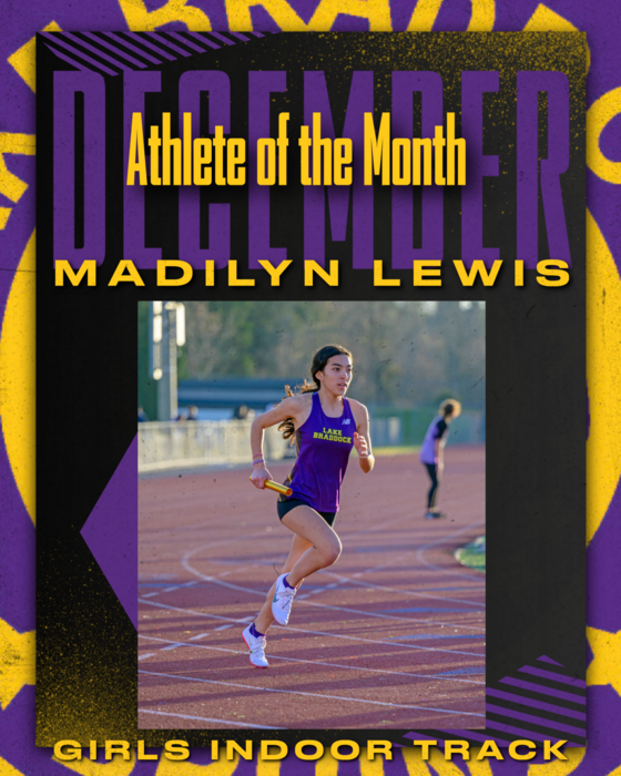 Athlete of the Month!