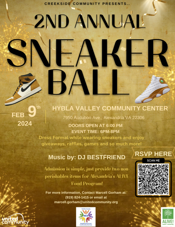 Hybla Valley Sneaker Ball Flyer