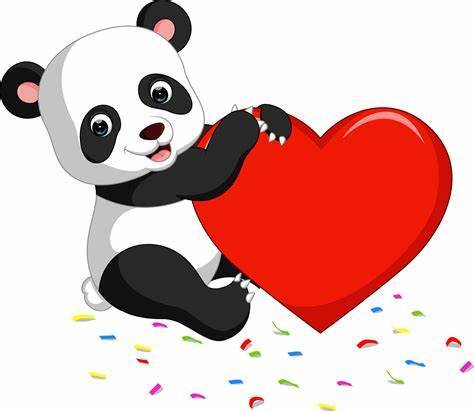 Panda heart