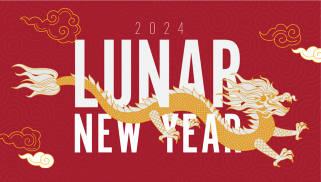 2024 Lunar new year Year of the Dragon