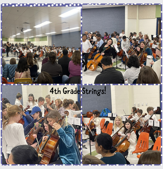 Fourth grade String students
