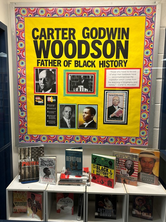 Black History Month Library Display
