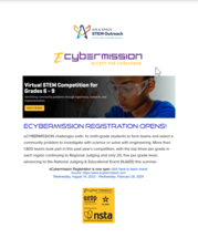 ecybermission virtual competition flyer