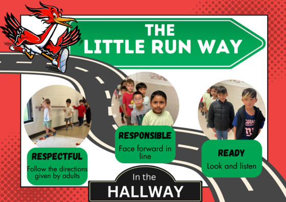 The Little Run Way in the Hallway