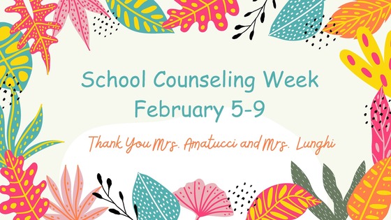 school counseling week