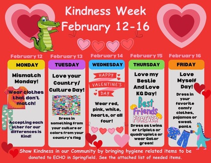 Kindness Spirit Week