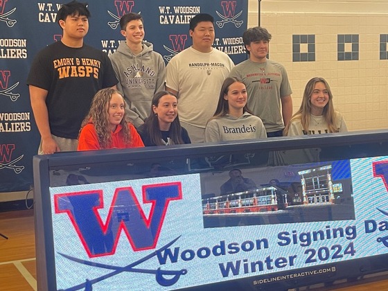 Winter Athletic College Signing Ceremony