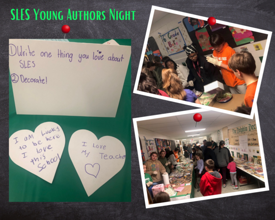 SLES Authors Night Collage 
