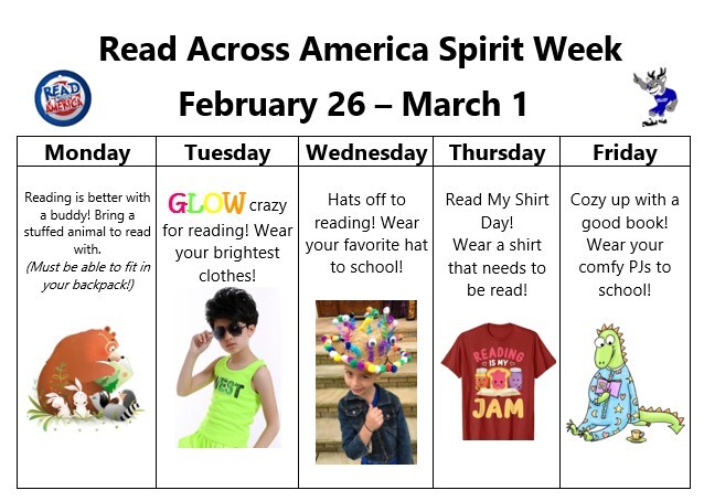 read across am spirit week