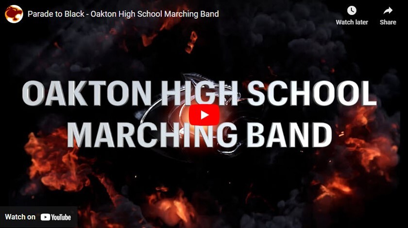 Oakton High School Marching Band YouTube video