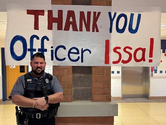 Thank You Officer Issa!