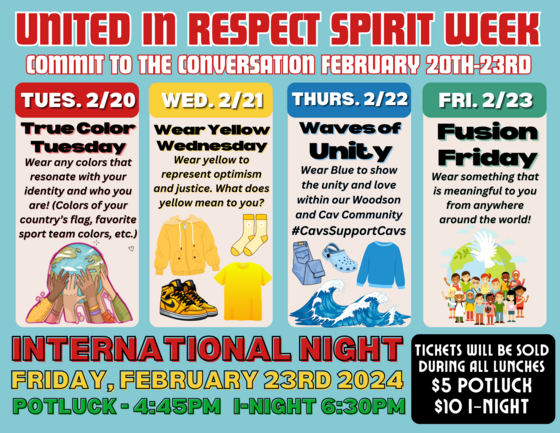 United in Respect Spirit Week