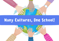 Many Cultures, One School Celebration of Cultures Night logo