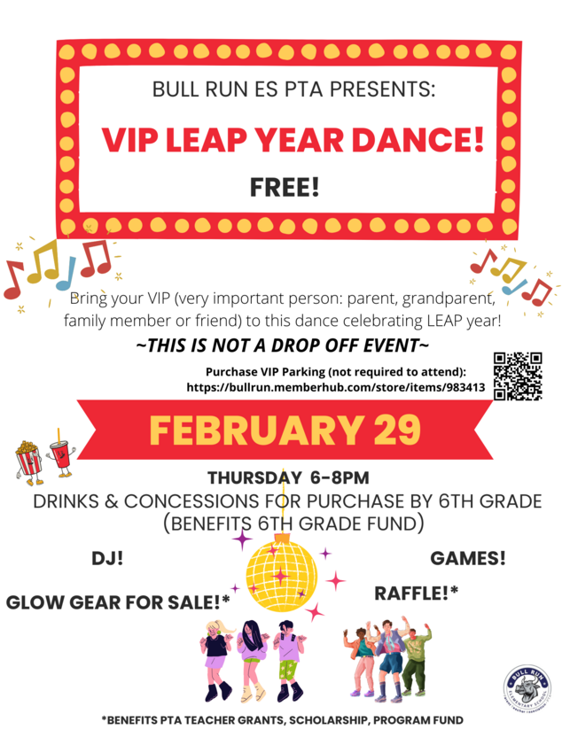 PTA VIP "Leap Year" Dance Party