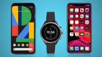 cellphone and smart watch