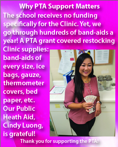 Clinic PTA Support