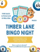 PTA Bingo Night - Photo Credit: Timber Lane ES PTA