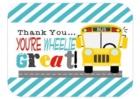 Bus Driver Appreciation 