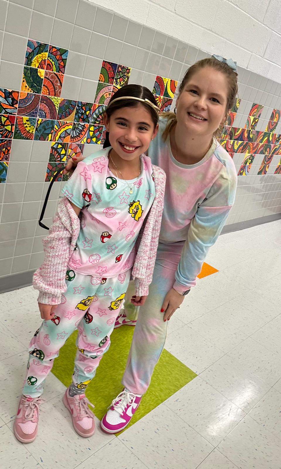 Pajama Day Ms. Hale and Student
