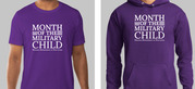 purple up t-shirts