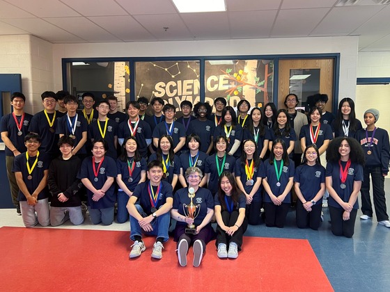 Science Olympiad Team Europa Places 1st out of 31 teams