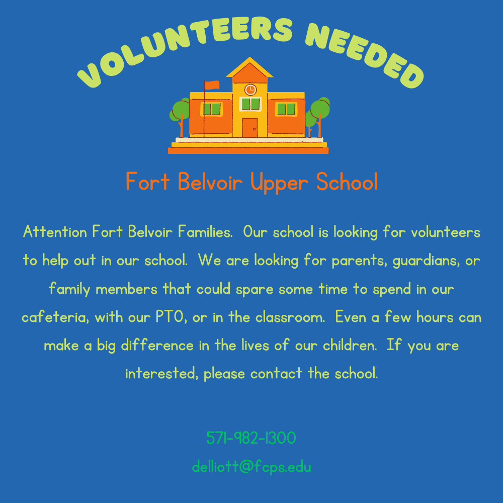 Fort Belvoir Upper School Weeks at a Glance 3/8/2024