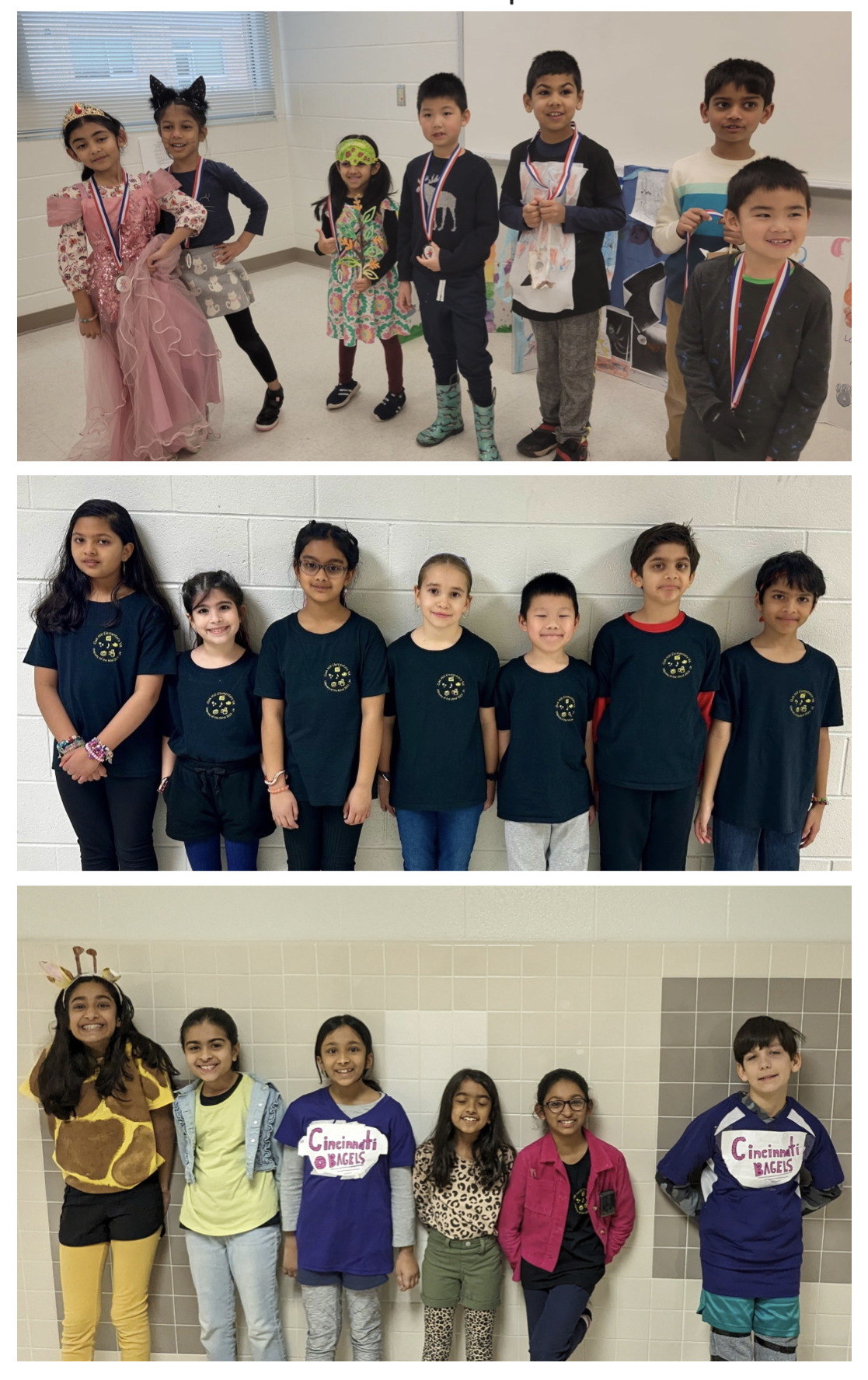 Students in Odyssey of the Mind