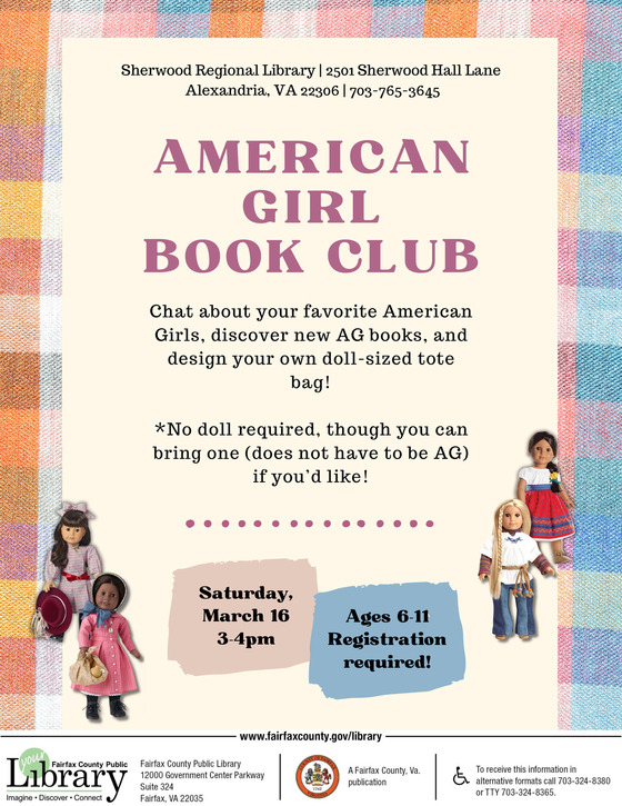 American Doll Library Flyer