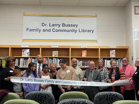 Photo Dr. Bussey Library Dedication