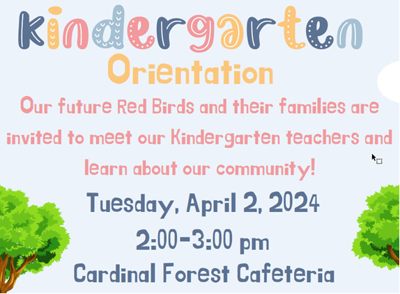 Kindergarten Orientation 