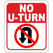 no u-turn