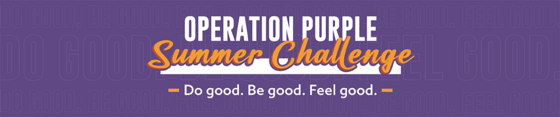 Operation Purple Summer Challenge