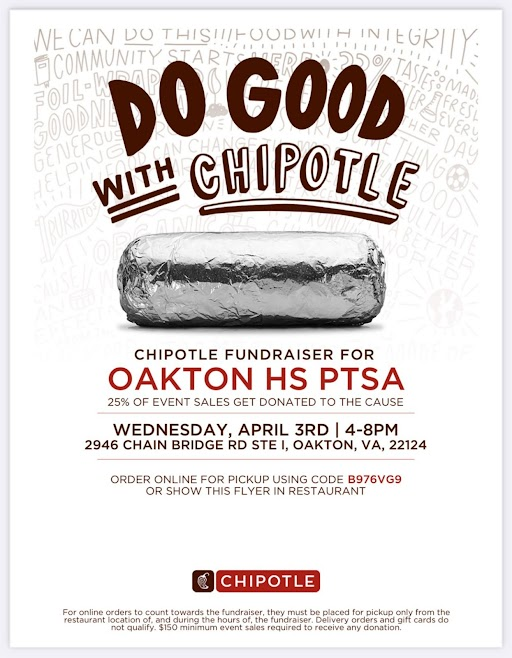 Fundraiser Flyer - Chipotle