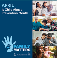 Child Abuse Prevention Month graphic