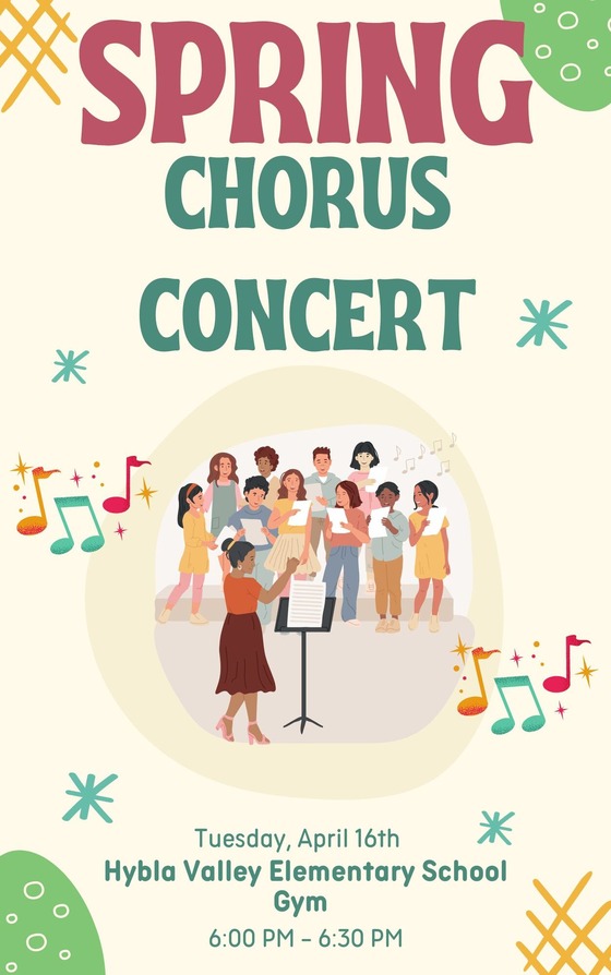 Chorus Concert Flyer