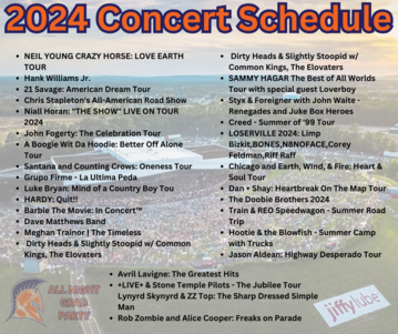 Concert Schedule