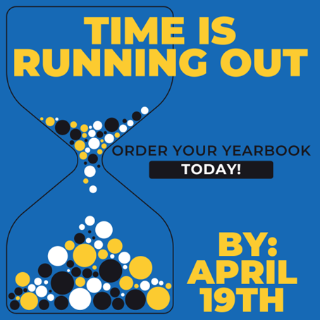 time is running out to order yearbook