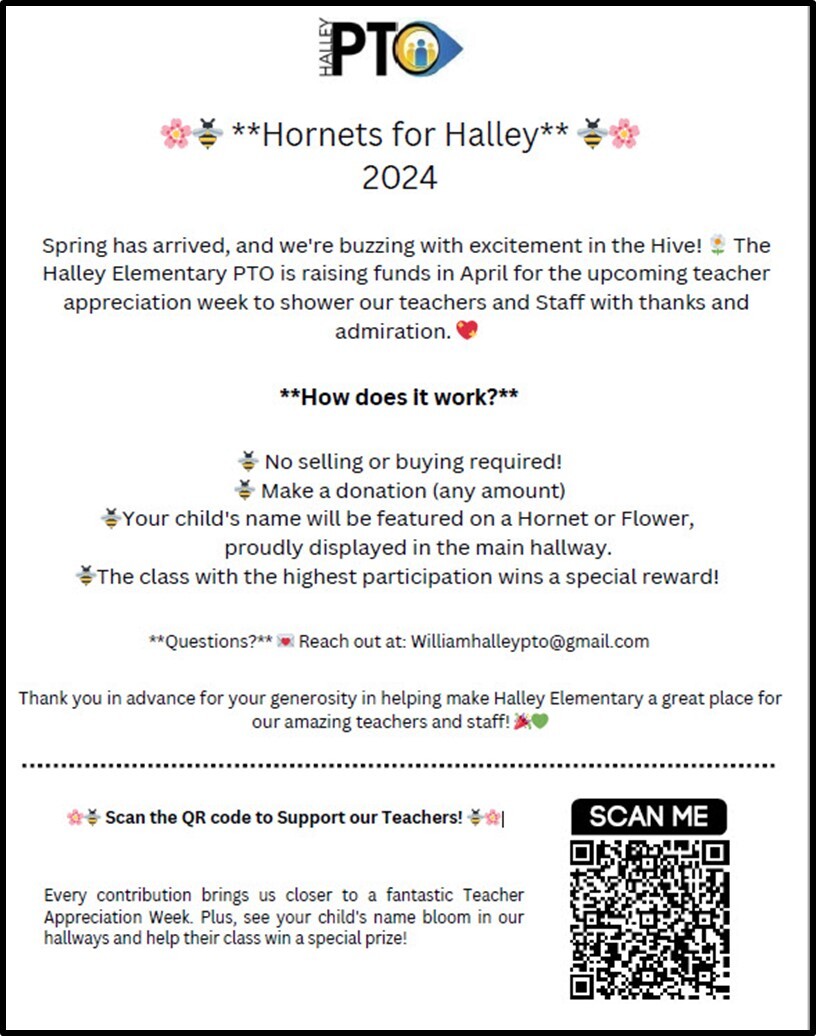 halley pto hornets for halley