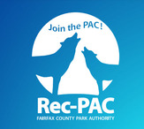 rec-pac logo with two wolves howling - "Join the Pac"