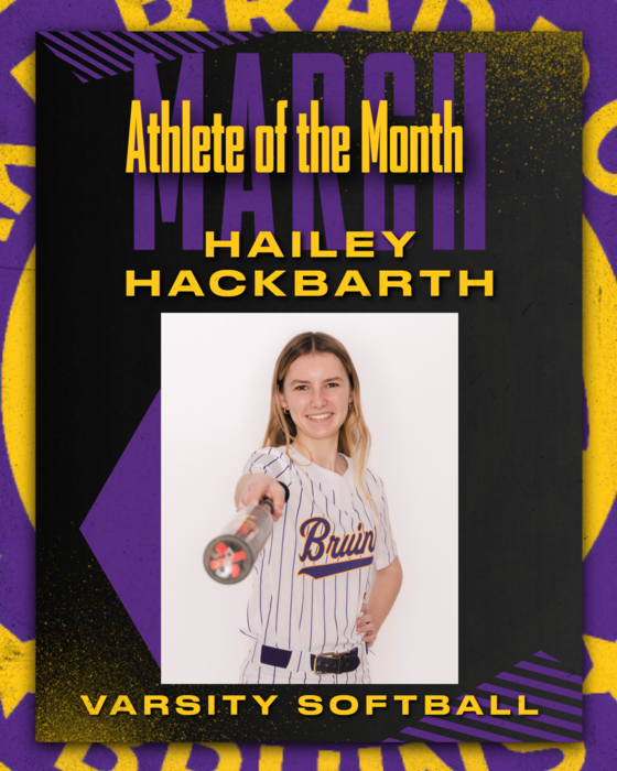 March Athlete of the Month