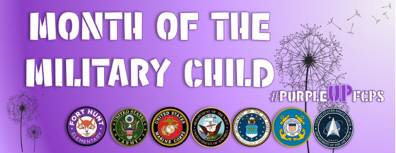 Month of Military Child Banner