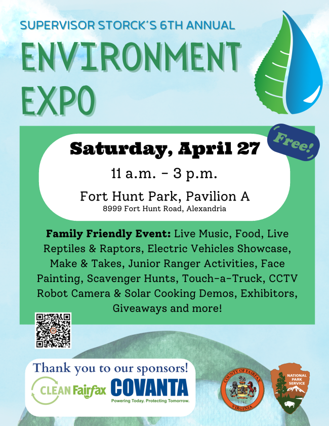 Environment Expo Flyer April 27 Fort Hunt Park