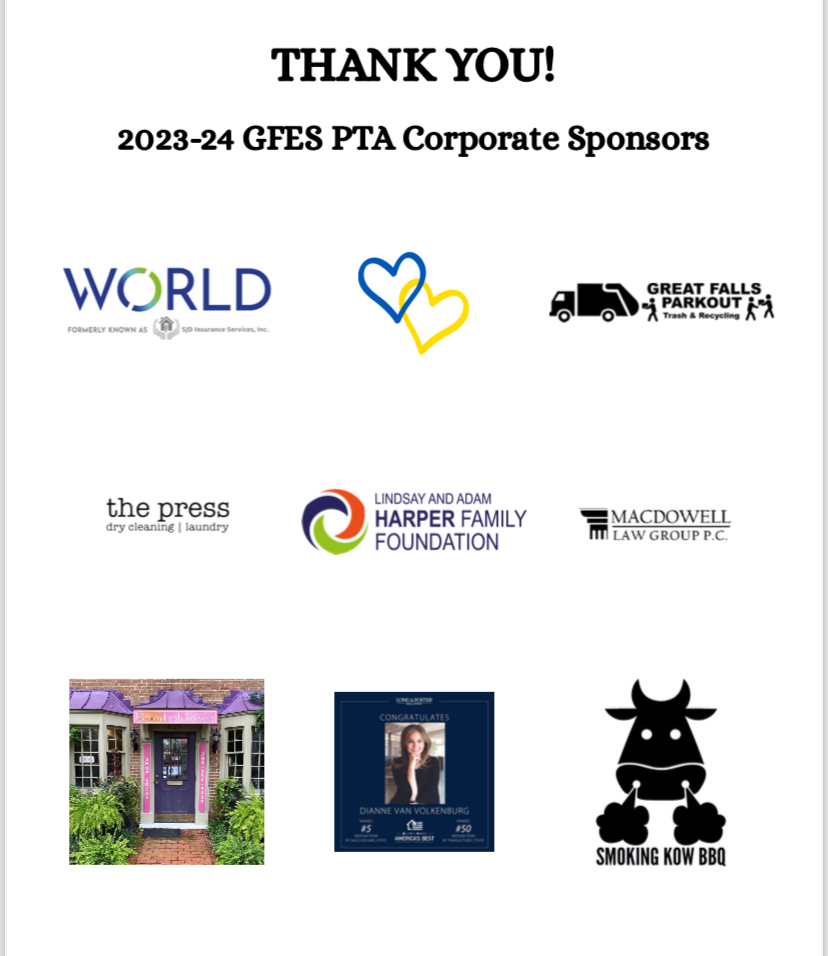 GFES PTA 23-24 sponsors