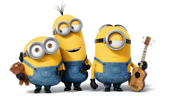 This Friday is Minions Spirit Day. Dress like a Minion by wearing yellow and blue.