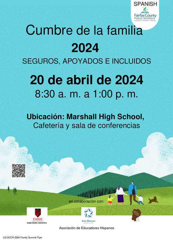  Family Summit 2024 Flyer- Spanish
