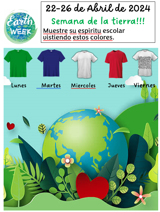 Earth Week Spanish 
