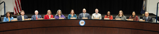 2024-2027 School Board Official Dais Photo