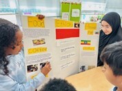 Hollin Meadows student learning projects