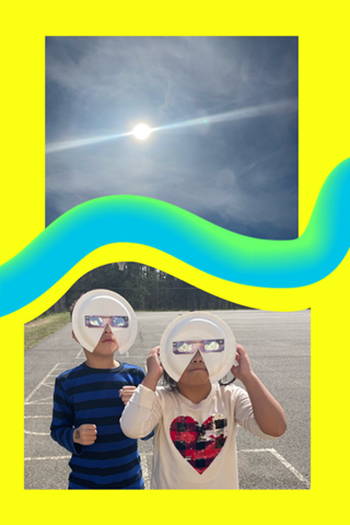 Watch the WSES solar eclipse video linked below